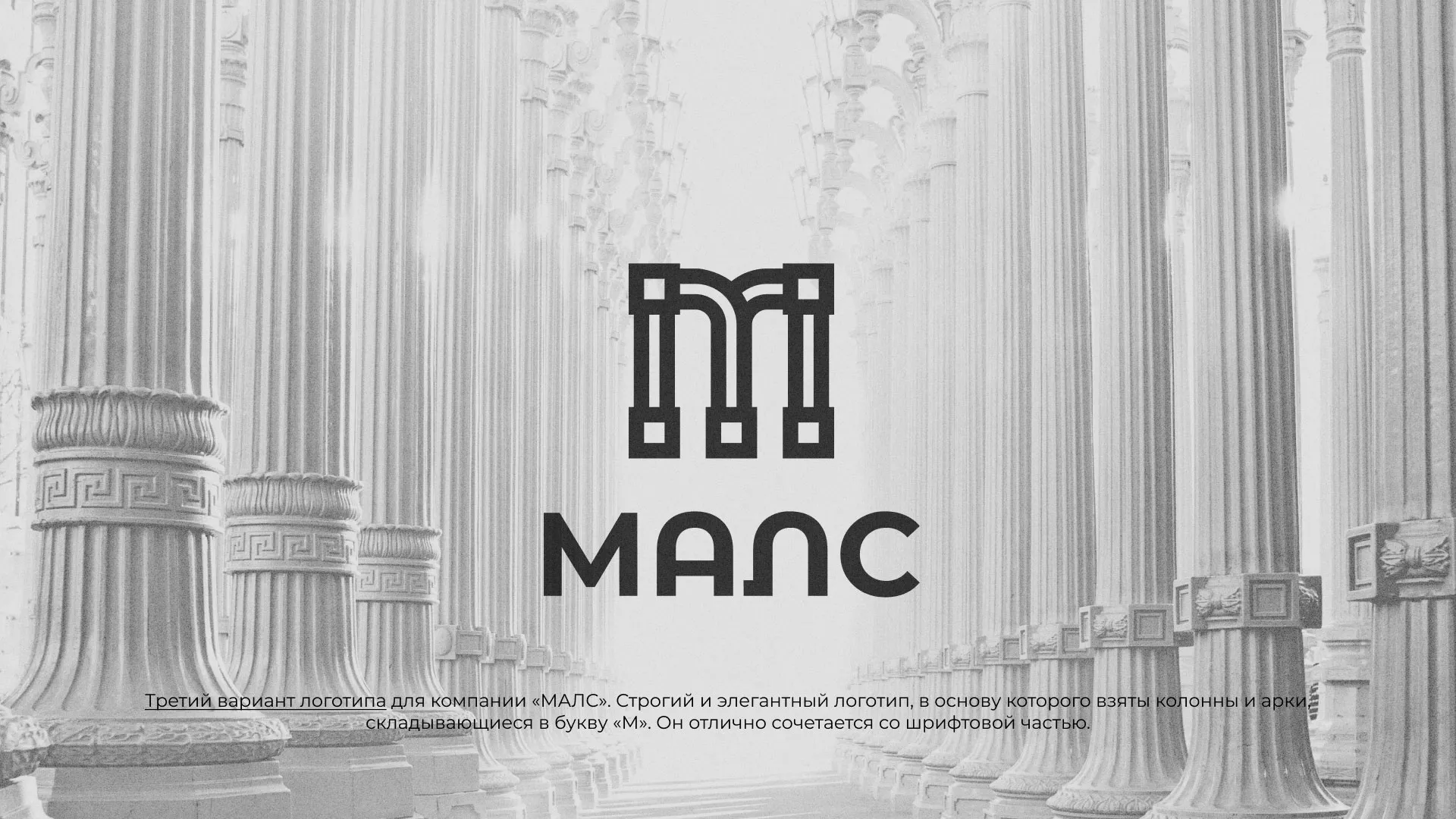 Разработка логотипа компании «МАЛС» в Болхове