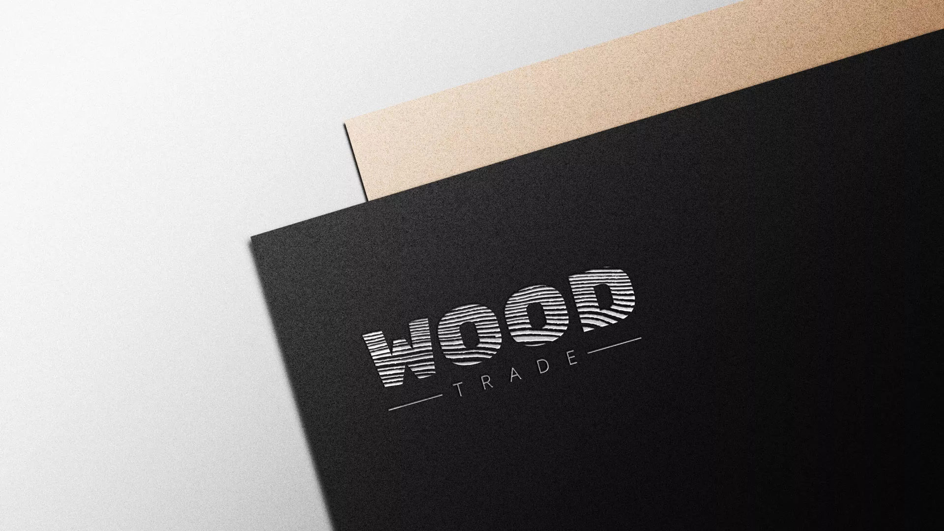 Разработка логотипа для компании «Wood Trade» в Болхове