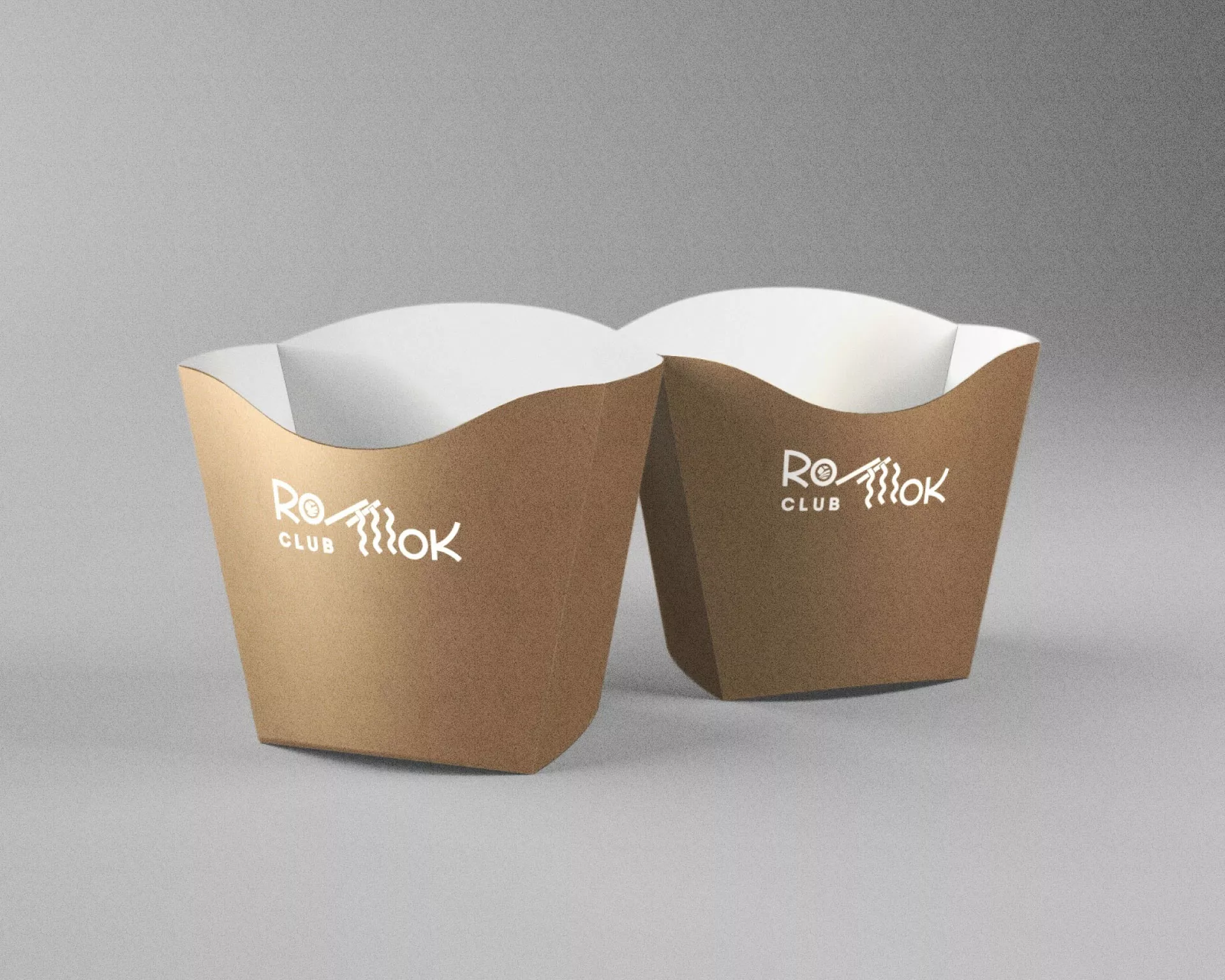 Создание дизайна упаковки суши-бара «Roll Wok Club» в Болхове