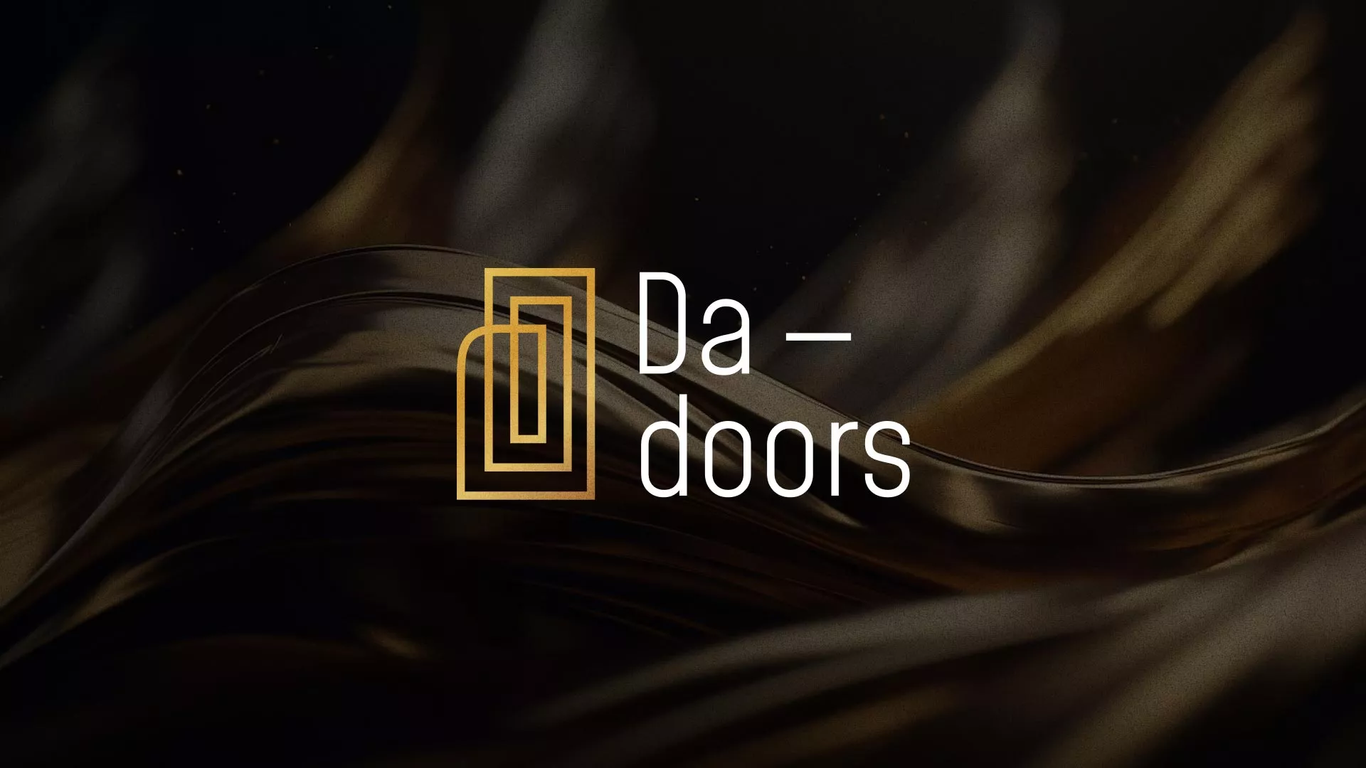 Разработка логотипа для компании «DA-DOORS» в Болхове